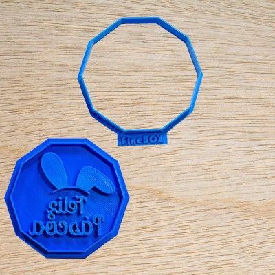 Cortador de biscoito - Feliz Páscoa