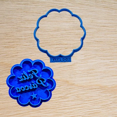 Cortador de biscoito - Feliz Páscoa - margarida