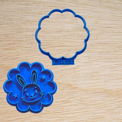 Cortador de biscoito - Coelho da Páscoa - margarida