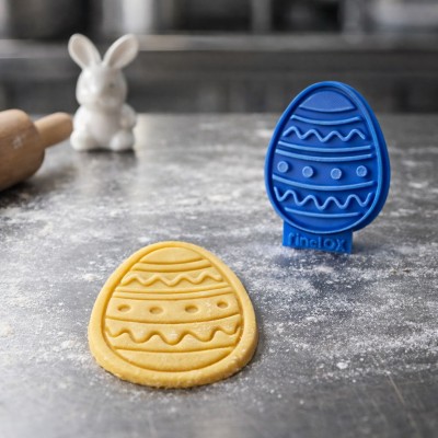 Cortador de biscoito - Ovo de páscoa - PAS017