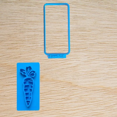 Cortador de biscoito - Cenoura - PAS026