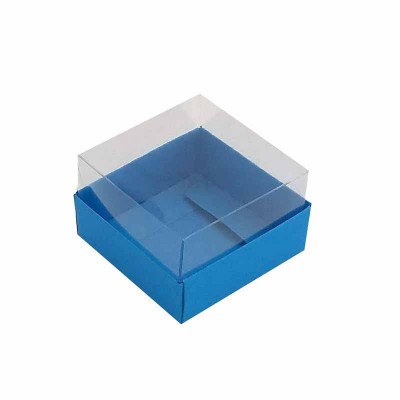 Caixa 1 macaron - Azul Royal
