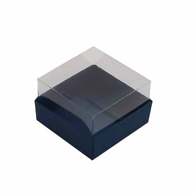Caixa 1 macaron - Azul Escuro