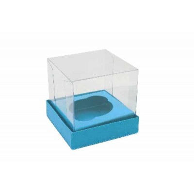 Caixa Mini Cupcake - Azul Royal