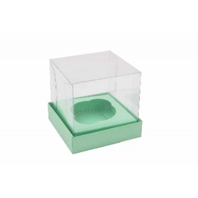 Caixa Mini Cupcake - Verde Maçã