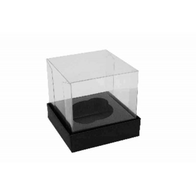 Caixa Mini Cupcake - Preto Fosco