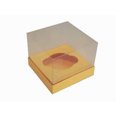 Caixa especial Cupcake - Amarelo