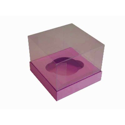 Caixa especial Cupcake - Rosa Pink